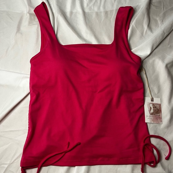 ✨Jessica Simpson Hot Pink Tank Top - Picture 2 of 5